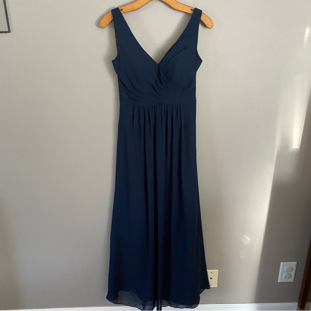 Bill Levkoff Chiffon Sleeveless A-Line Dress
